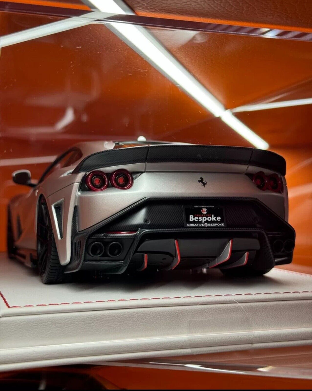 Ferrari 812 Superfast SVR (Silver) [Davis & Giovanni] 1/18 scale
