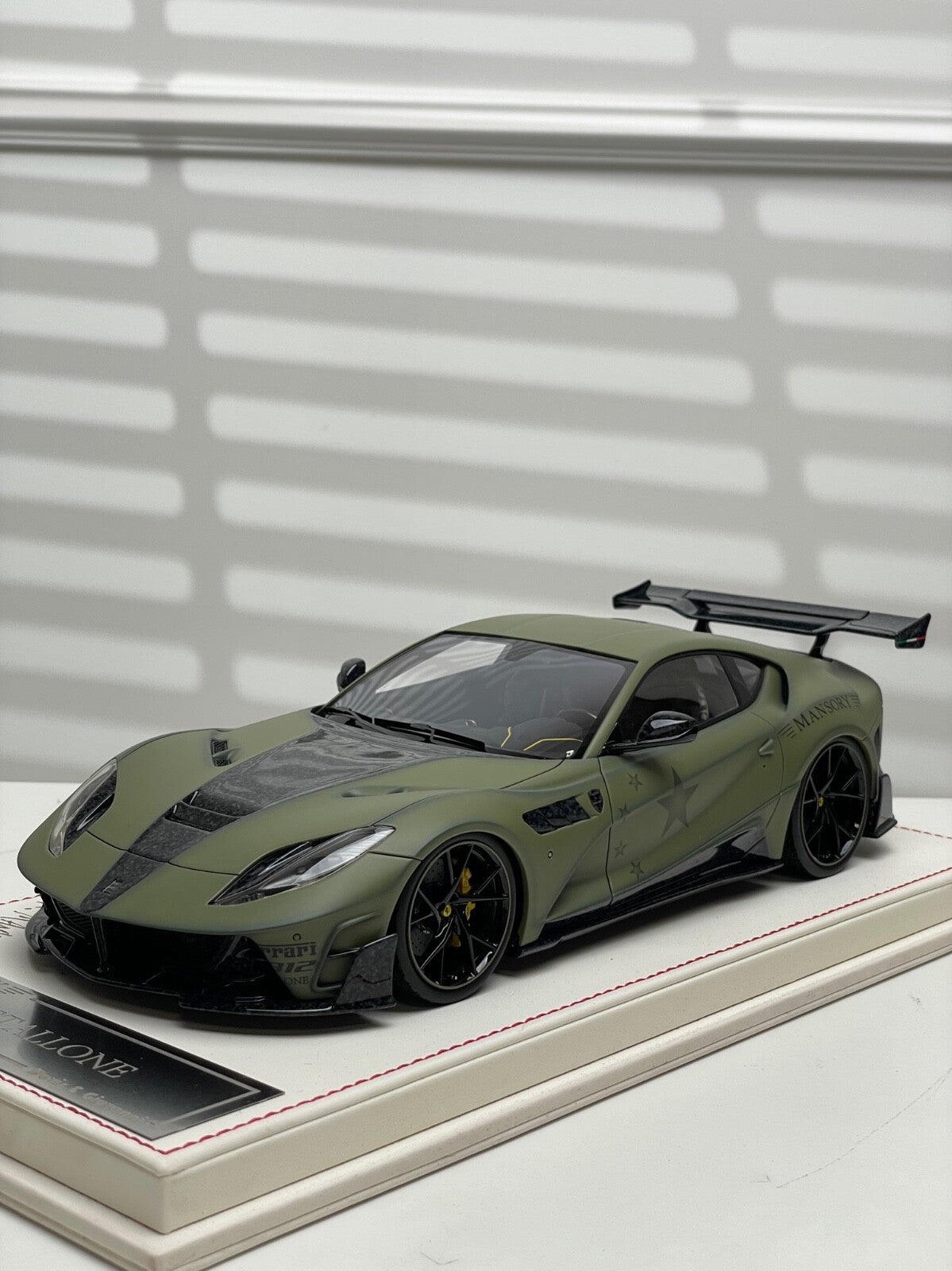 Ferrari 812 Stallone Mansory (Matt Green, Signed) [Davis & Giovanni] 1