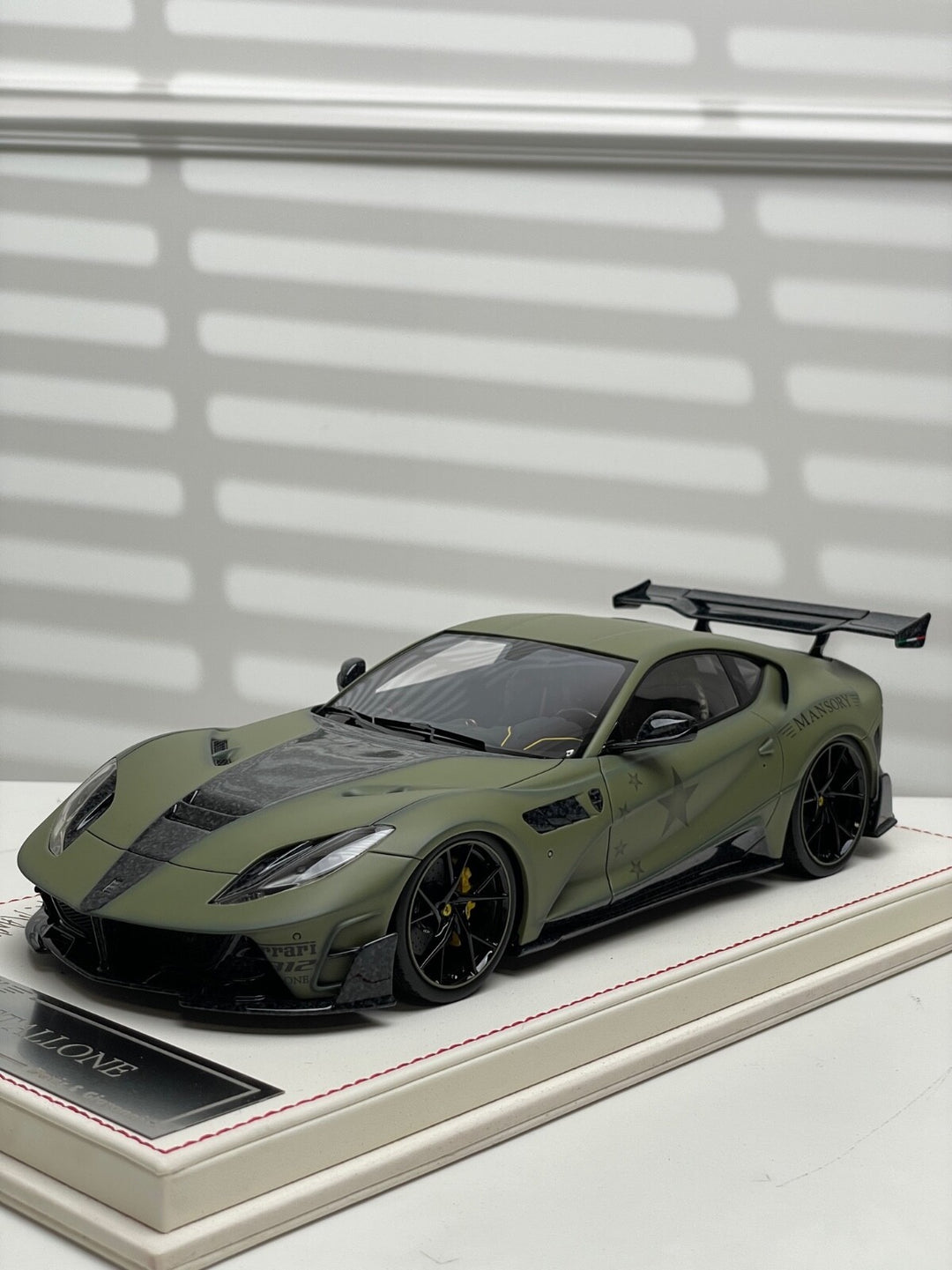 Ferrari 812 Stallone Mansory (Matt Green, Signed) [Davis & Giovanni] 1/18 scale