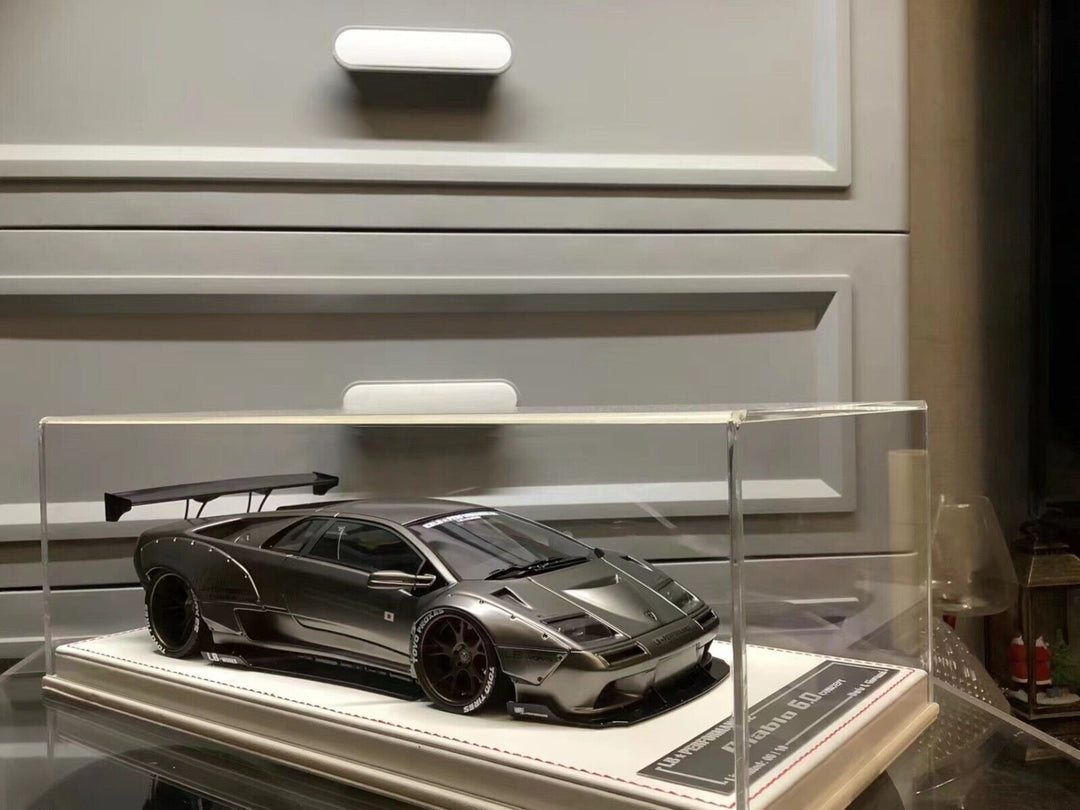 Lamborghini Diablo 6.0 LBWK (Matt Metallic Silver) [Davis & Giovanni] 1/18 scale