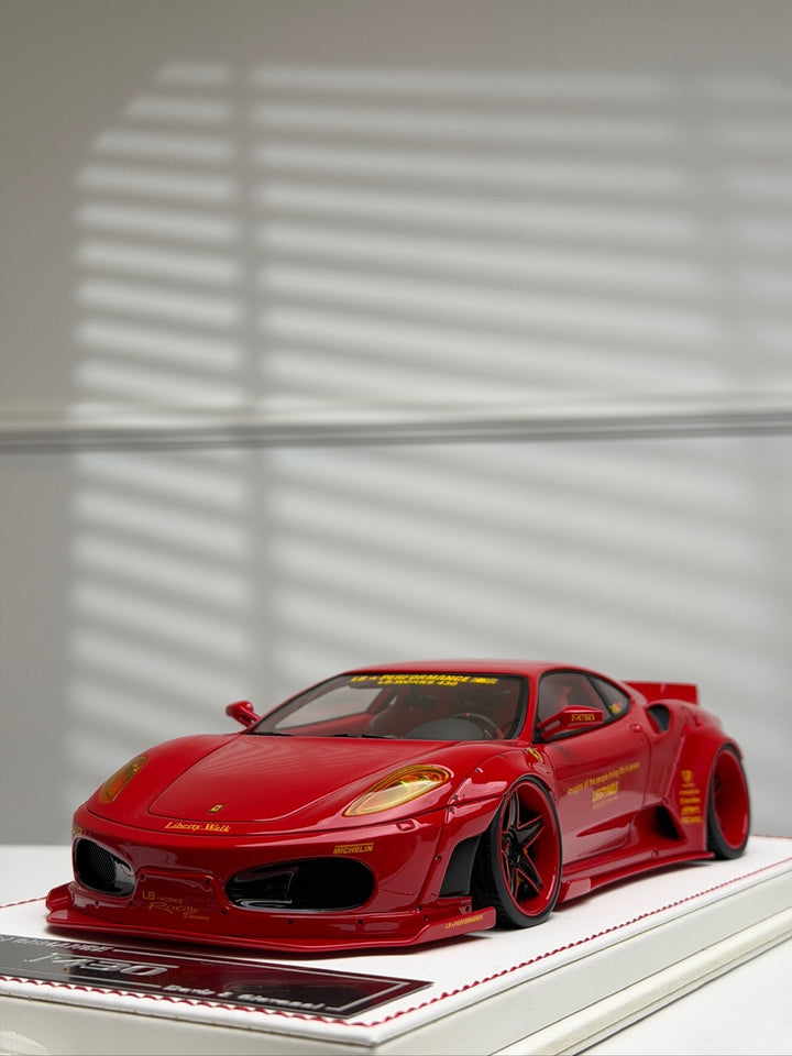 Ferrari F430 LBWK (Red) [Davis & Giovanni] 1/18 scale