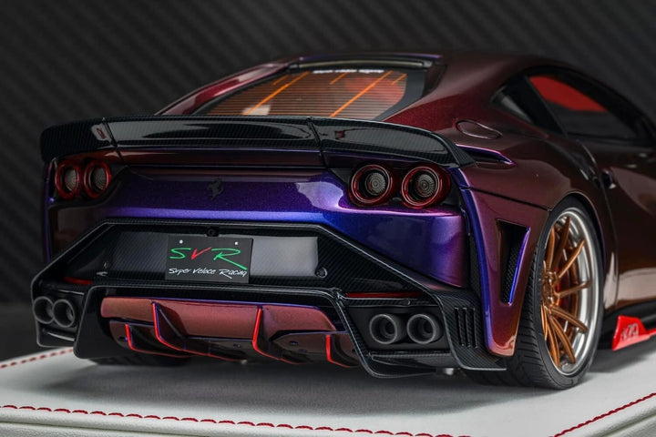 Ferrari 812 SuperfastSVR (Chameleon Purple) [Davis & Giovanni] 1:18 scale