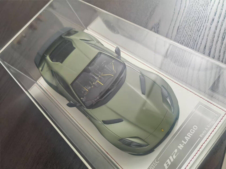Ferrari 812 N-LARGO NOVITEC (Matt Dark Green) [Davis & Giovanni] 1/18 scale