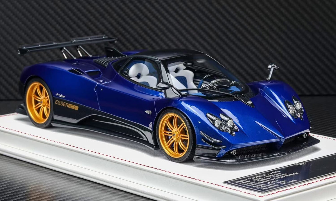 Pagani Zonda F (Metallic Blue) [Davis & Giovanni] 1:18 scale