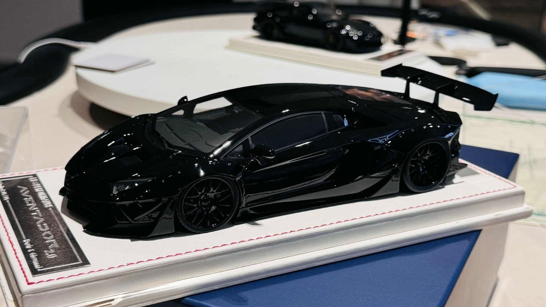 Lamborghini Aventador 2.0 LBWK (Black) [Davis & Giovanni] 1/18 scale 1 OF 1