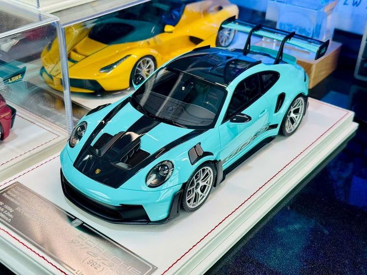 Porsche 911 GT3 RS (Tiff Blue) [Davis & Giovanni] 1/18 scale