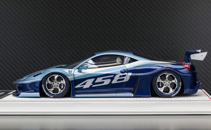 Ferrari 458 GT LBWK (Blue/ Ice Blue/ White) [Davis & Giovanni] 1:18 scale