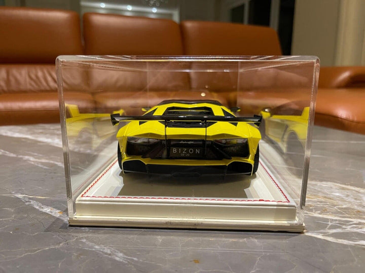Lamborghini Aventador LP720-4 LBWK (Yellow) [Davis & Giovanni] 1:18 scale