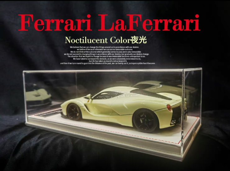 Ferrari LaFerrari (Luminous Green) [Davis & Giovanni] 1:18 scale