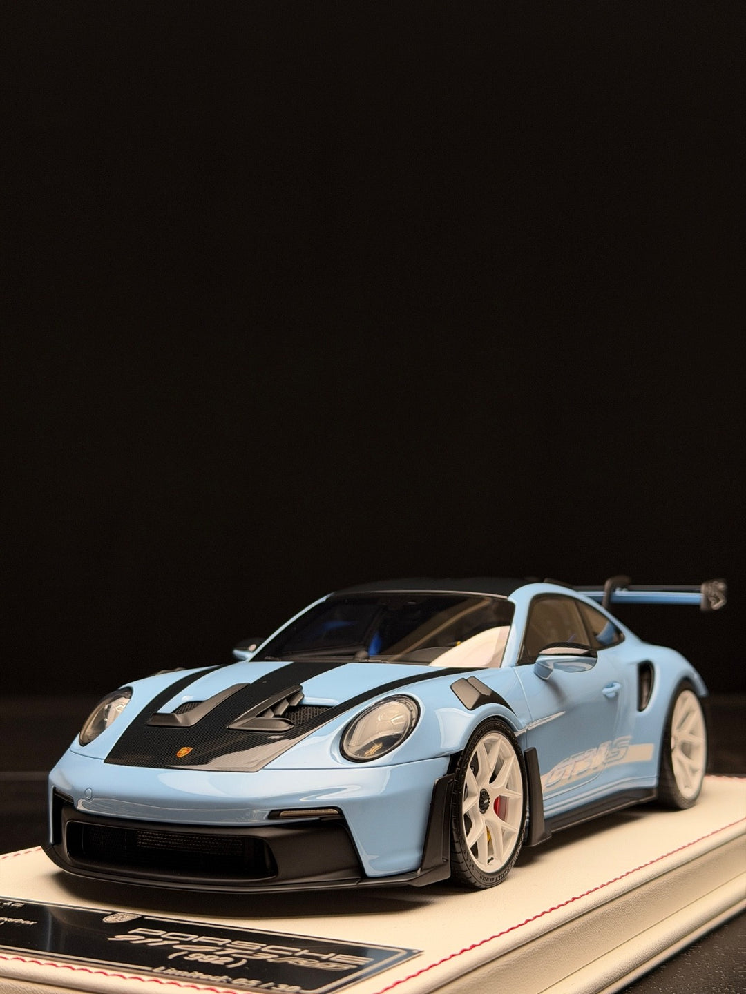 Porsche 911 GT3 RS (Baby Blue) [Davis & Giovanni] 1:18 scale