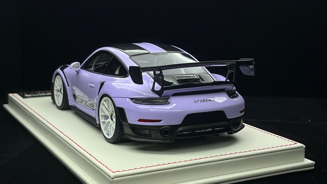 Porsche 911 GT2RS MR (Light Purple) [Davis & Giovanni] 1/18 scale - 1 OF 1