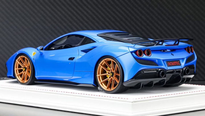 Ferrari F8 Tributo NOVITEC (Metallic Blue) [Davis & Giovanni] 1:18 scale