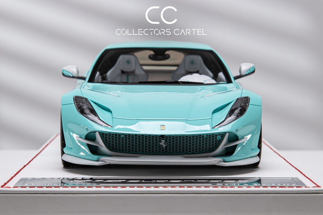 Ferrari 812 Superfast NOVITEC (TurqoiseBlue/White Carbon)[Davis & Giovanni] 1:18