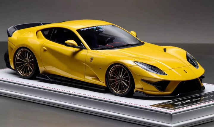 Ferrari 812 Superfast SVR (Yellow) [Davis & Giovanni] 1/18 scale