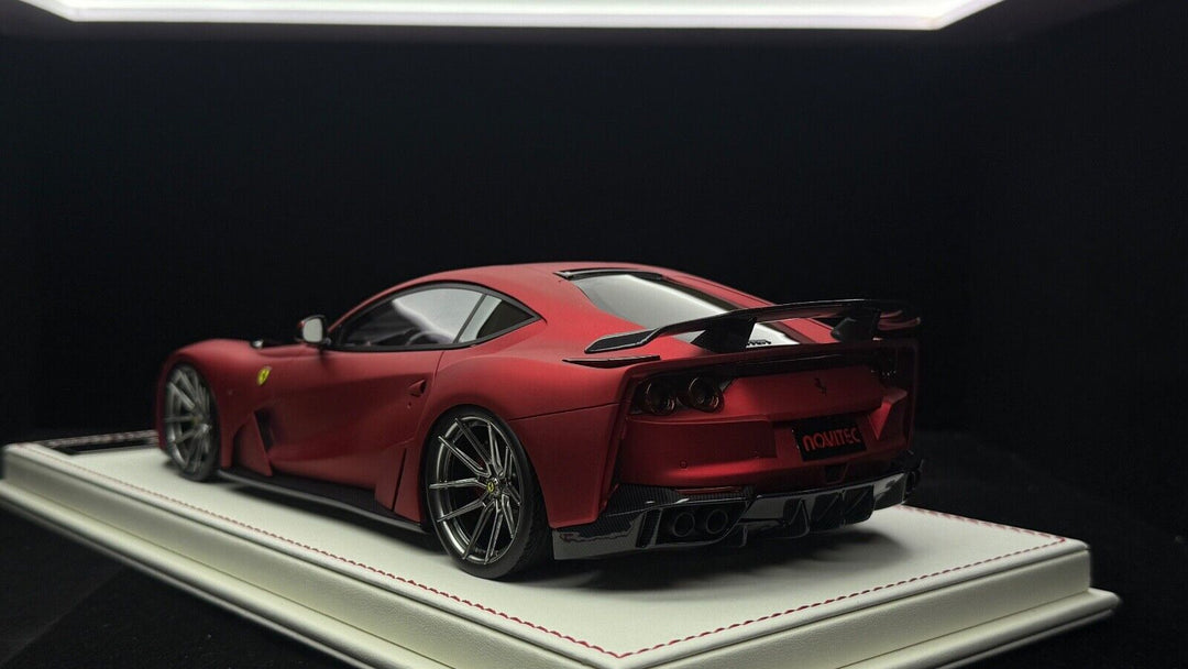 Ferrari 812 N-LARGO NOVITEC (Matt Chrome Red)[Davis & Giovanni]1:18 scale 1 OF 1