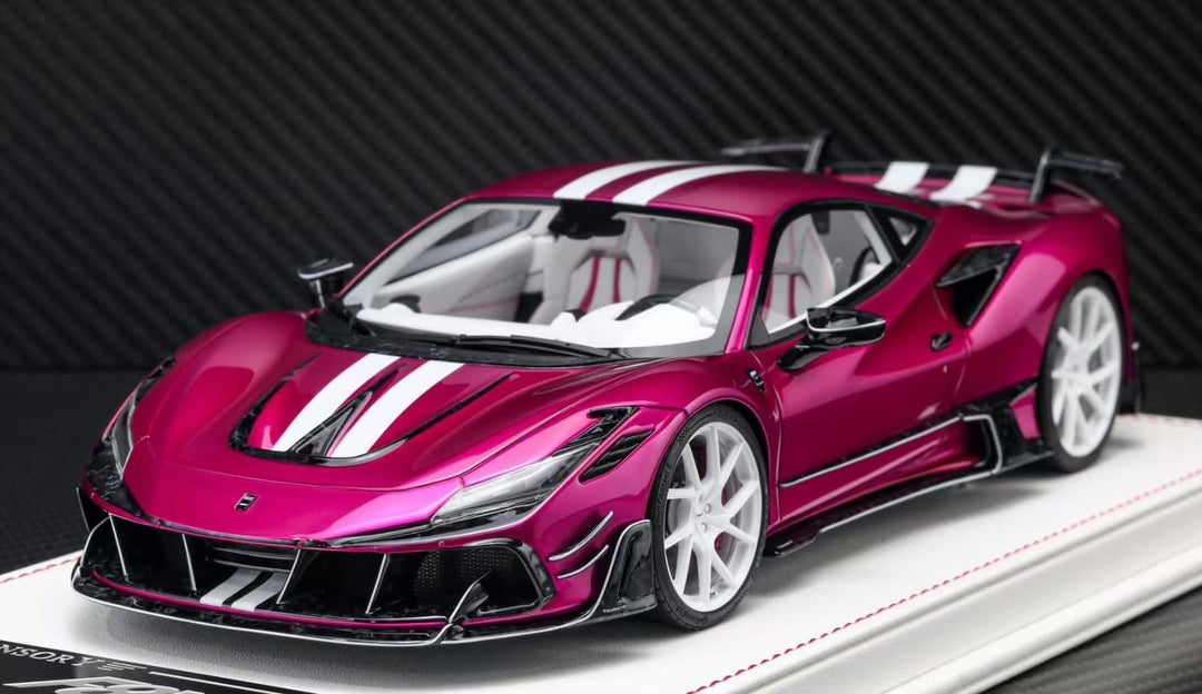 Ferrari F8XX Mansory (Metallic Electric Pink) [Davis & Giovanni] 1:18 scale