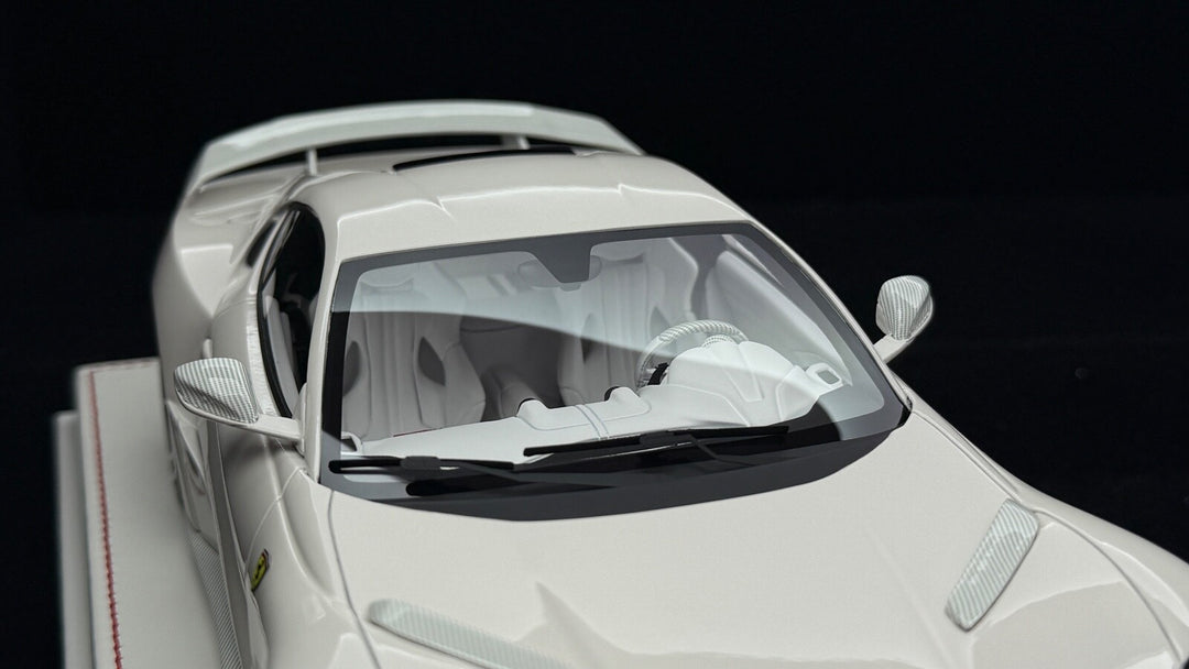 Ferrari 812 N-LARGO NOVITEC (Metallic White) [Davis & Giovanni] 1:18 1 OF 1