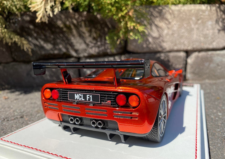 McLaren F1 Chassis no. 073 (Volcano Orange) [Davis & Giovanni] 1/18 scale