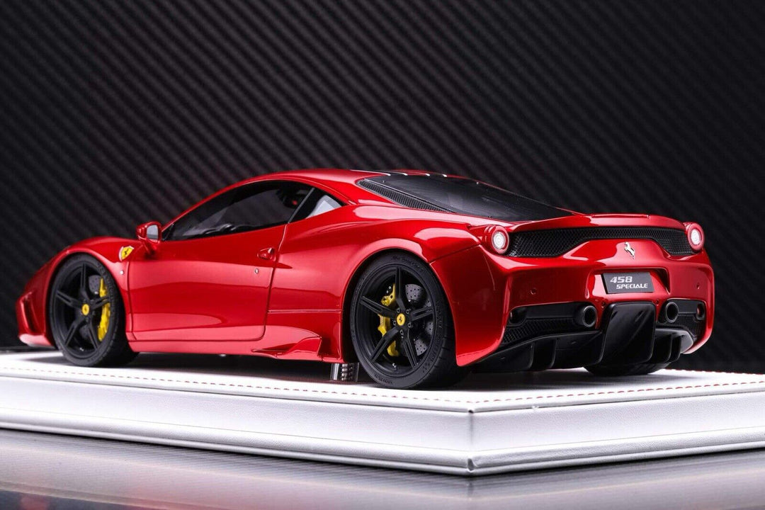 Ferrari 458 Speciale (Candy Red) [Davis & Giovanni] 1/18 scale