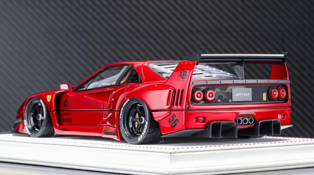 Ferrari F40 Liberty Walk (Candy Red) [Davis & Giovanni] 1/18 scale