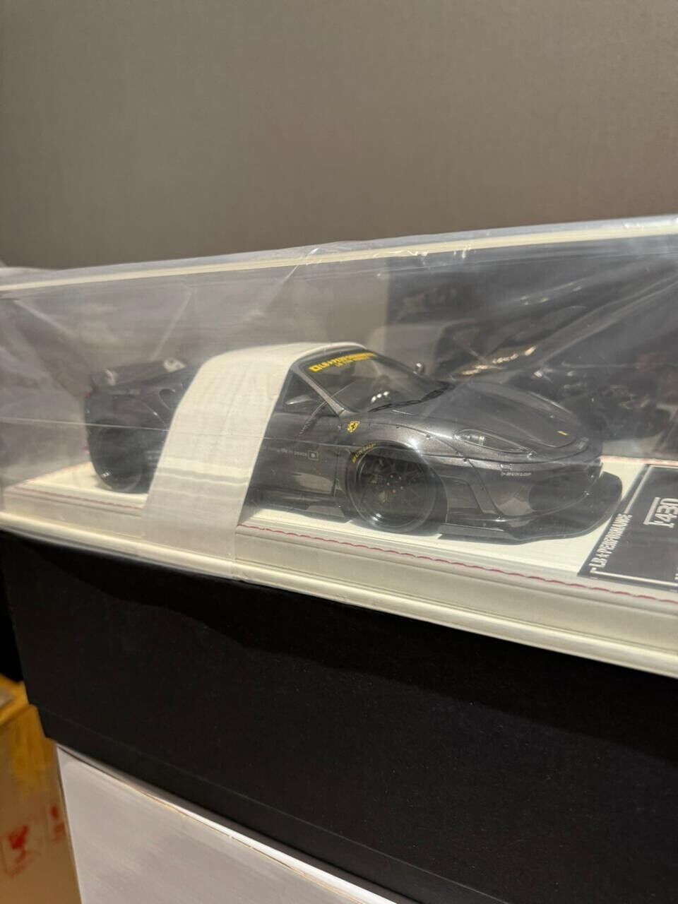 Ferrari F430 LBWK (Metallic Grey) [Davis & Giovanni] 1/18 scale
