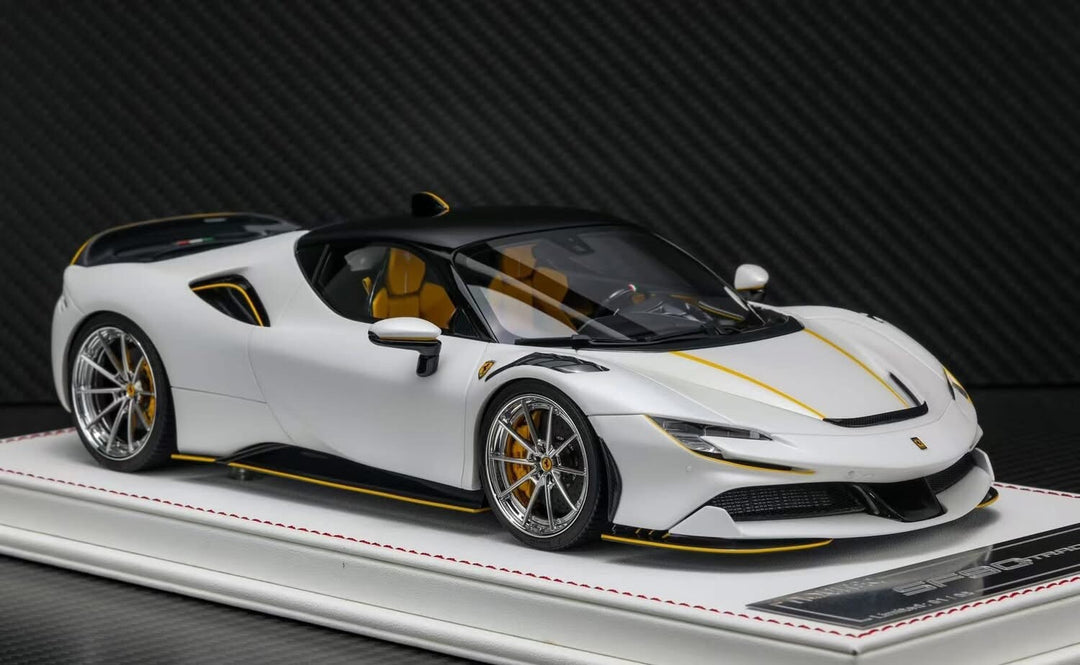 Ferrari SF90 Stradale NOVITEC (White) [Davis & Giovanni] 1:18 scale