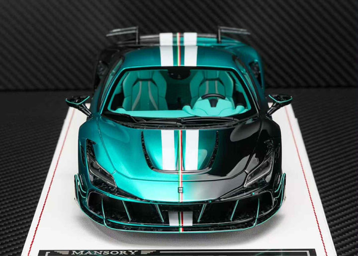 Ferrari F8XX Mansory (Metallic Blue/ Black Fade) [Davis & Giovanni] 1:18 scale