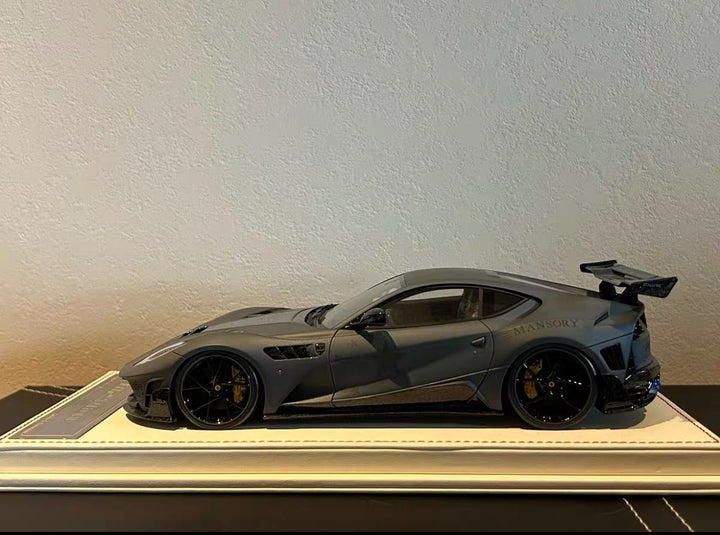 Ferrari 812 Stallone Mansory (Matte Dark Gray) [Davis & Giovanni] 1:18 scale