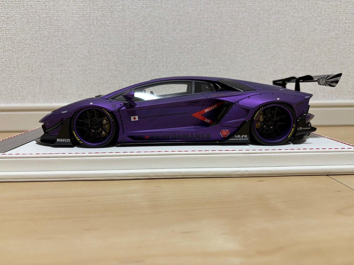 Lamborghini Aventador 2.0 LBWK (Purple Zero Fighter)[Davis & Giovanni]1/18 scale