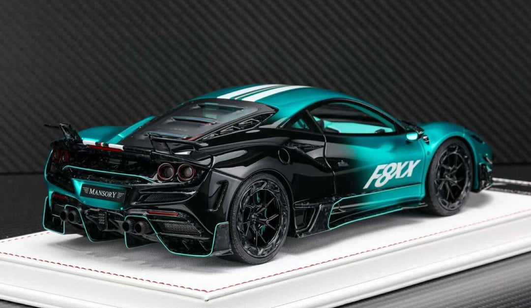Ferrari F8XX Mansory (Metallic Blue/ Black Fade) [Davis & Giovanni] 1:18 scale