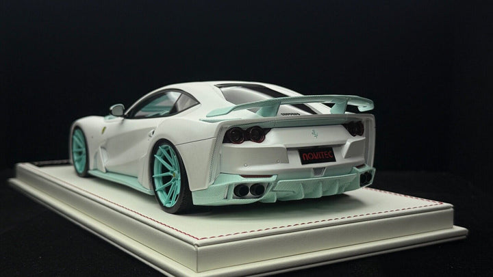Ferrari 812 N-LARGO NOVITEC (Matt White) [Davis & Giovanni] 1:18 scale 1 OF 1
