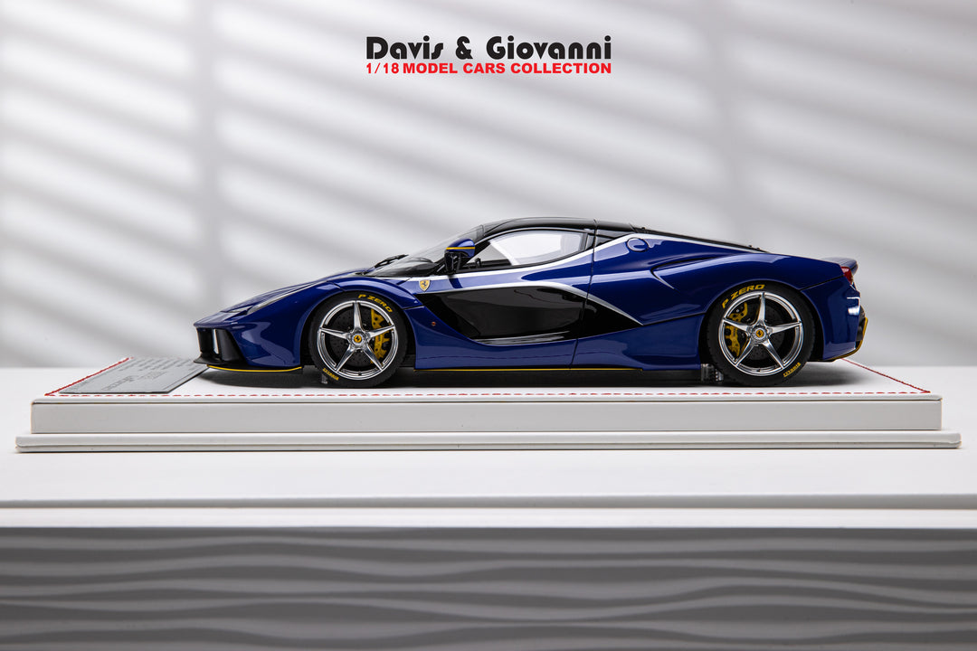 Ferrari LaFerrari (Metallic Blue) [Davis & Giovanni] 1/18 scale