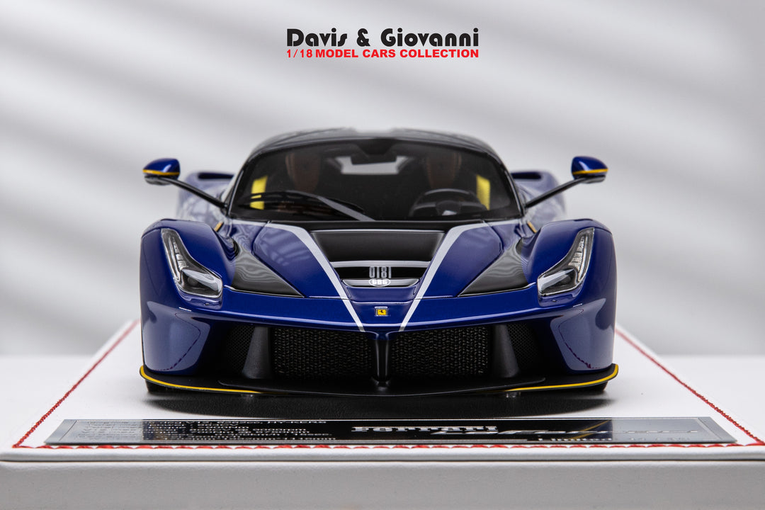 Ferrari LaFerrari (Metallic Blue) [Davis & Giovanni] 1/18 scale