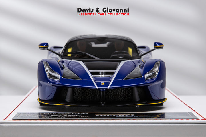 Ferrari LaFerrari (Metallic Blue) [Davis & Giovanni] 1/18 scale