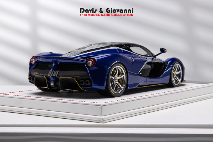 Ferrari LaFerrari (Metallic Blue) [Davis & Giovanni] 1/18 scale