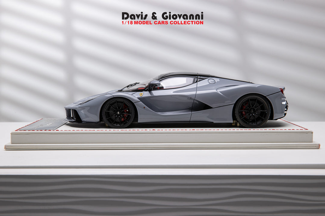 Ferrari LaFerrari (Nardo Gray) [Davis & Giovanni] 1/18 scale