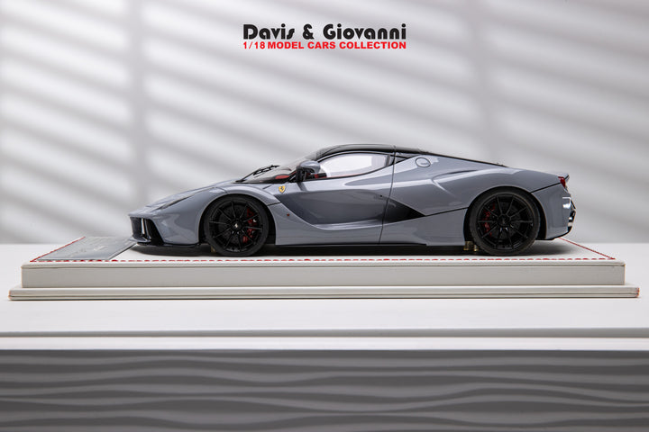 Ferrari LaFerrari (Nardo Gray) [Davis & Giovanni] 1/18 scale