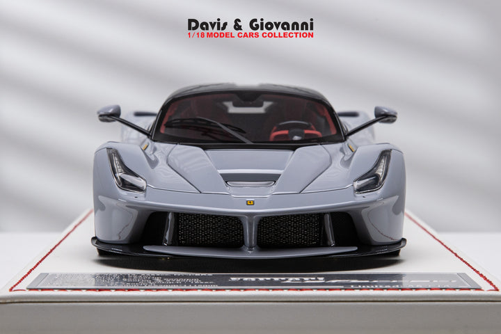 Ferrari LaFerrari (Nardo Gray) [Davis & Giovanni] 1/18 scale