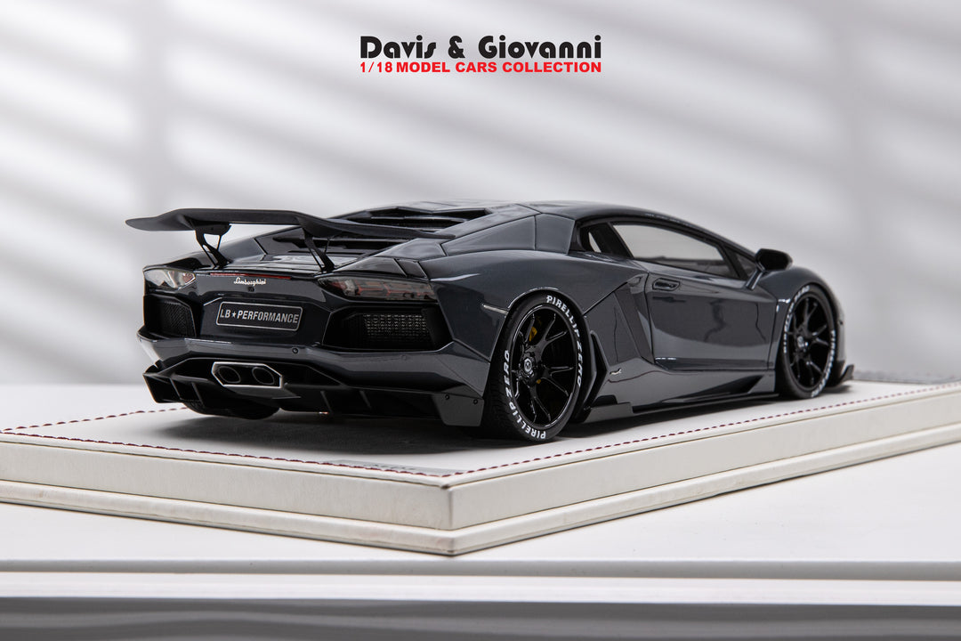 Lamborghini Aventador LBWK (Dark Gray) [Davis & Giovanni] 1/18 scale 1 OF 1