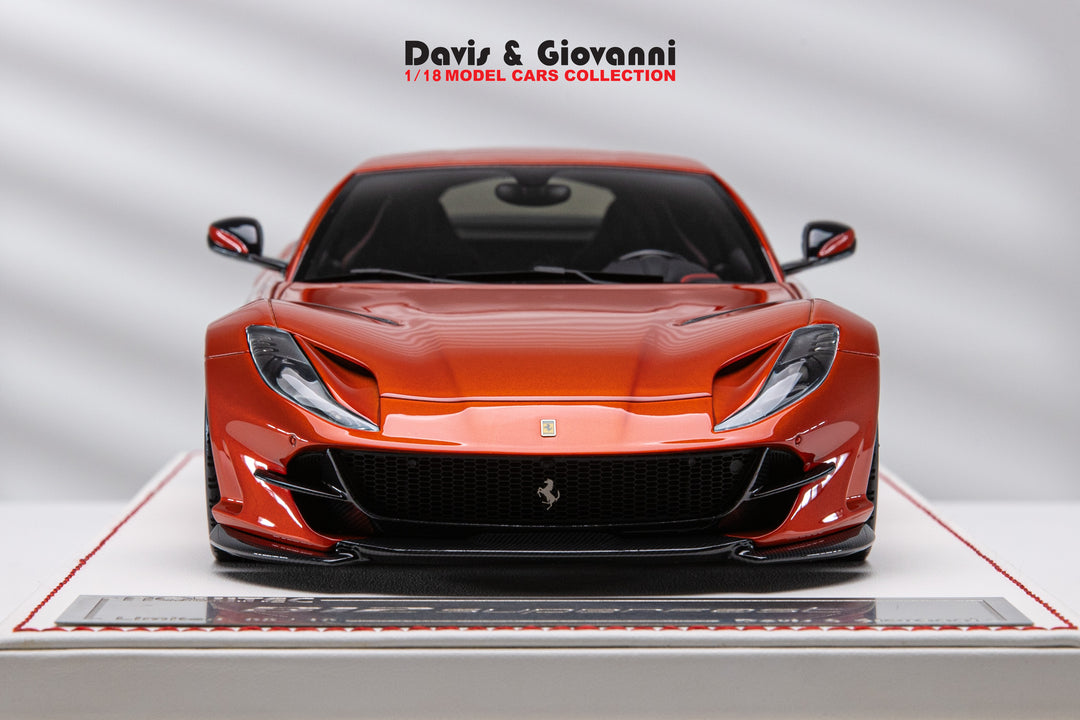 Ferrari 812 Superfast NOVITEC (Orange Metallic) [Davis & Giovanni] 1/18 scale