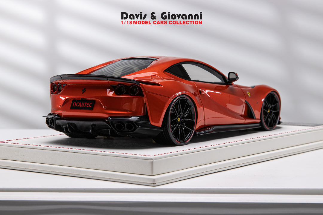 Ferrari 812 Superfast NOVITEC (Orange Metallic) [Davis & Giovanni] 1/18 scale