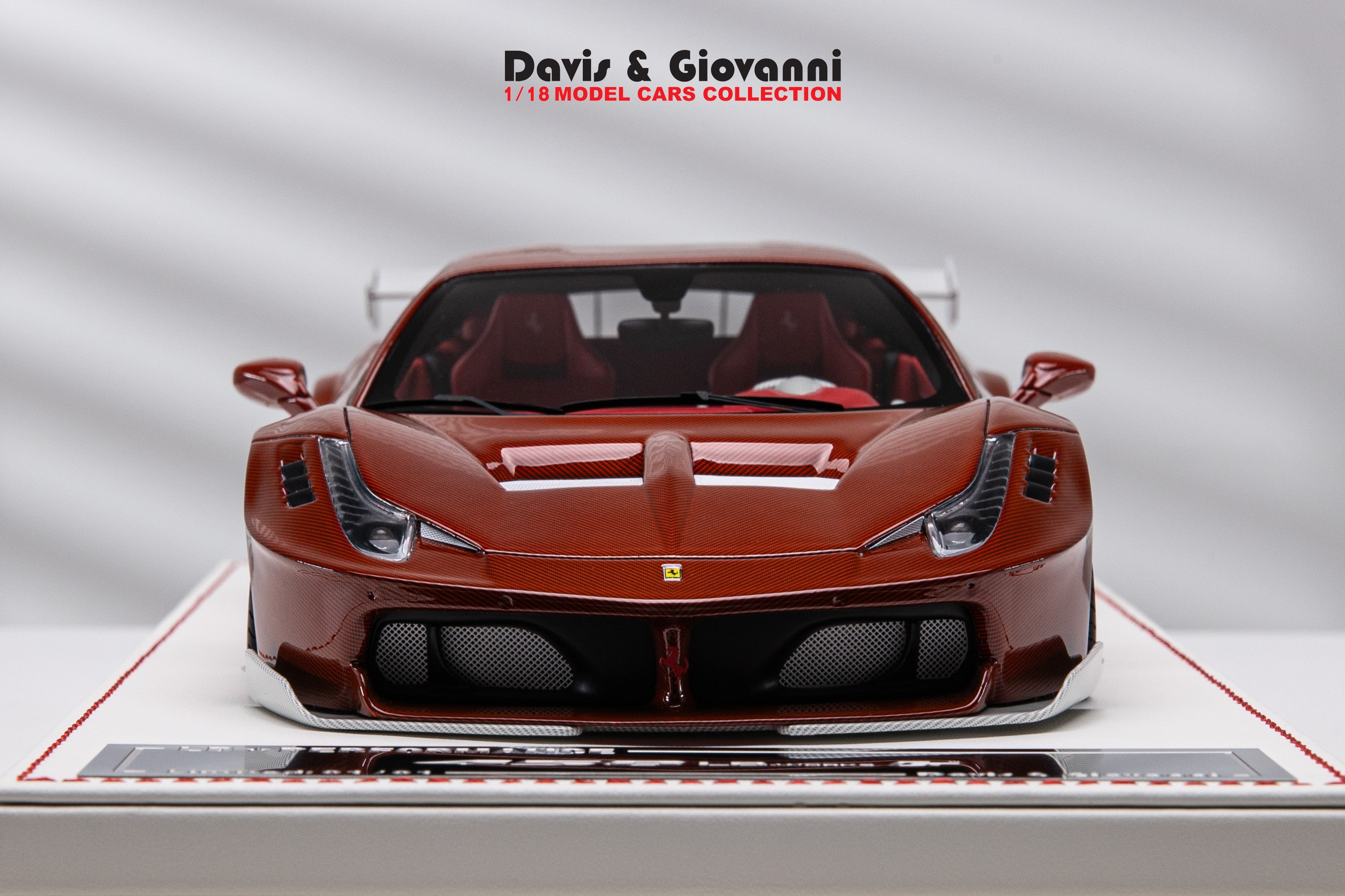 Ferrari 458 GT LBWK (Red/white Carbon) [Davis & Giovanni] 1