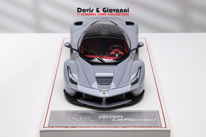 Ferrari LaFerrari (Nardo Gray) [Davis & Giovanni] 1/18 scale