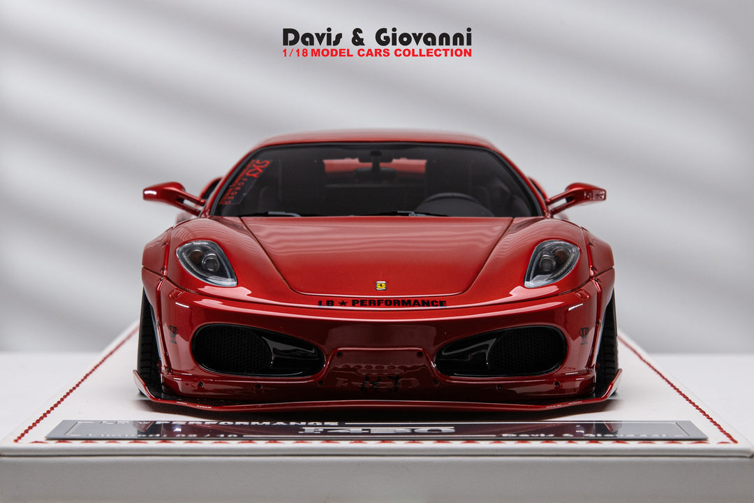 Ferrari F430 LBWK (F1 Red) [Davis & Giovanni] 1/18 scale