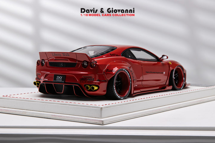 Ferrari F430 LBWK (F1 Red) [Davis & Giovanni] 1/18 scale