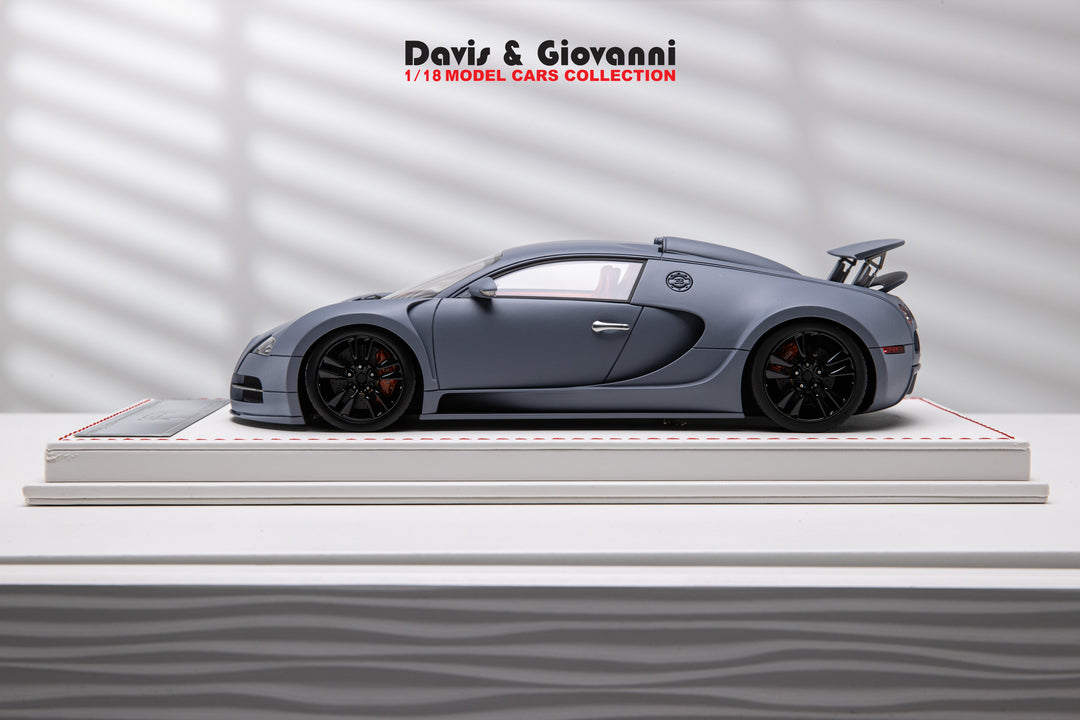 Bugatti Veyron Mansory Vincero (Matt Gray) [Davis & Giovanni] 1/18 scale