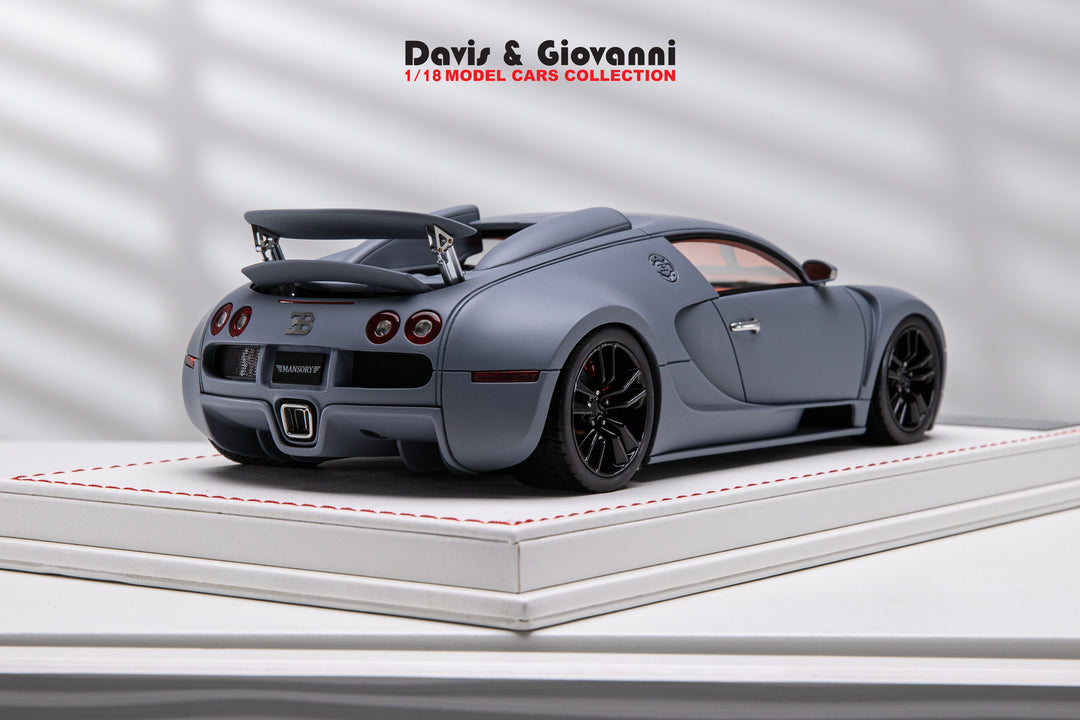 Bugatti Veyron Mansory Vincero (Matt Gray) [Davis & Giovanni] 1/18 scale