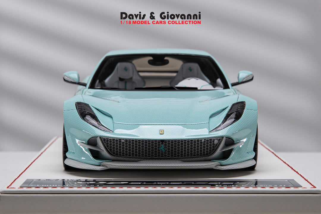 Ferrari 812 Superfast NOVITEC (Tiffany & White Carbon) [Davis & Giovanni] 1 OF 1