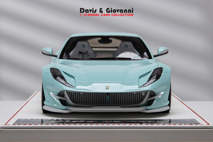 Ferrari 812 Superfast NOVITEC (Tiffany & White Carbon) [Davis & Giovanni] 1 OF 1