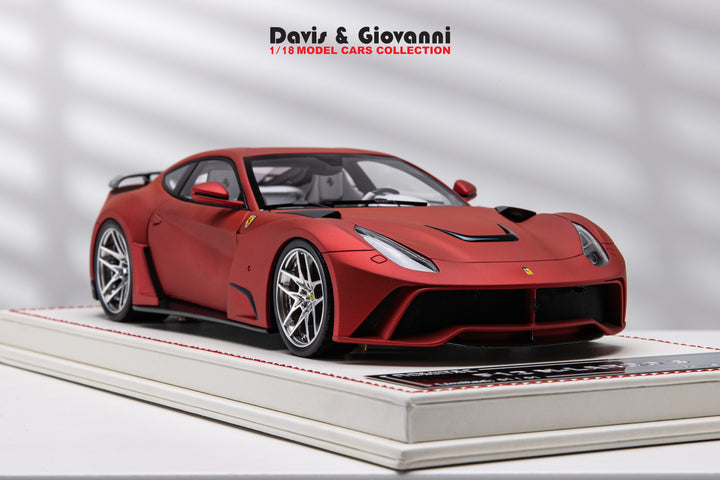 Ferrari F12 N-LARGO S NOVITEC (Matt Chrome Red) [Davis & Giovanni] 1 OF 1